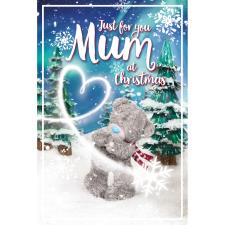 3D Holographic Just For You Mum Me to You Bear Christmas Card Image Preview